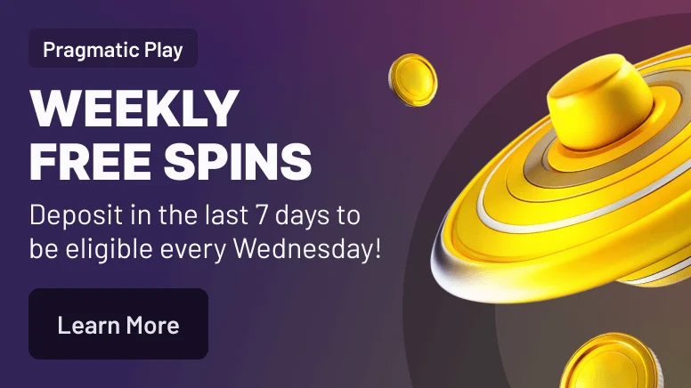 Weekly Free Spins promotion